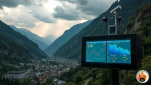 Modern flash flood early warning system with networked sensors and real-time data transmission, www.myrty.eu - www.myrty.eu