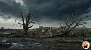 Damage after a severe storm in the UK, www.myrty.eu - www.myrty.eu